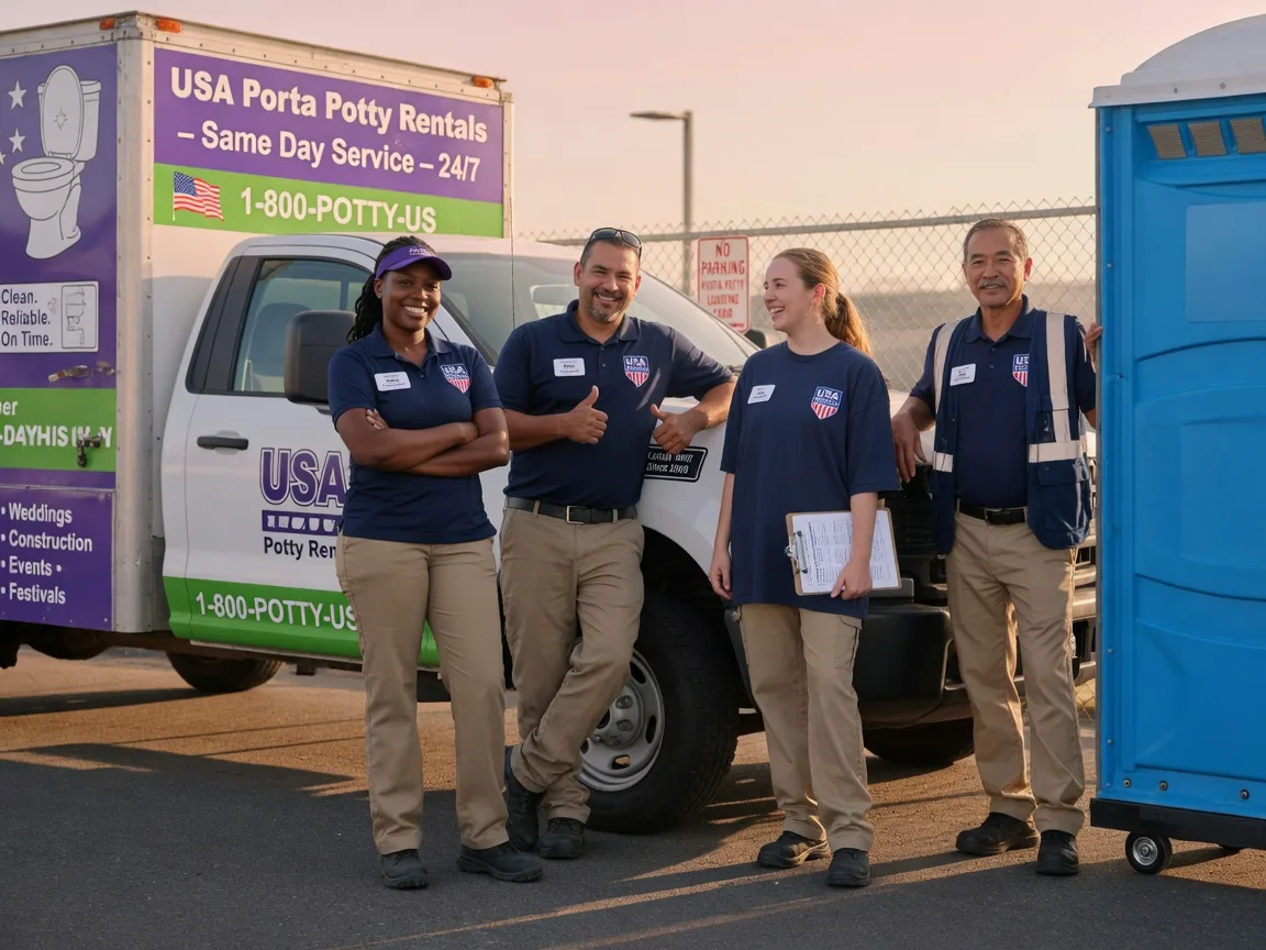 Porta Potty Rental company in Odessa, TX